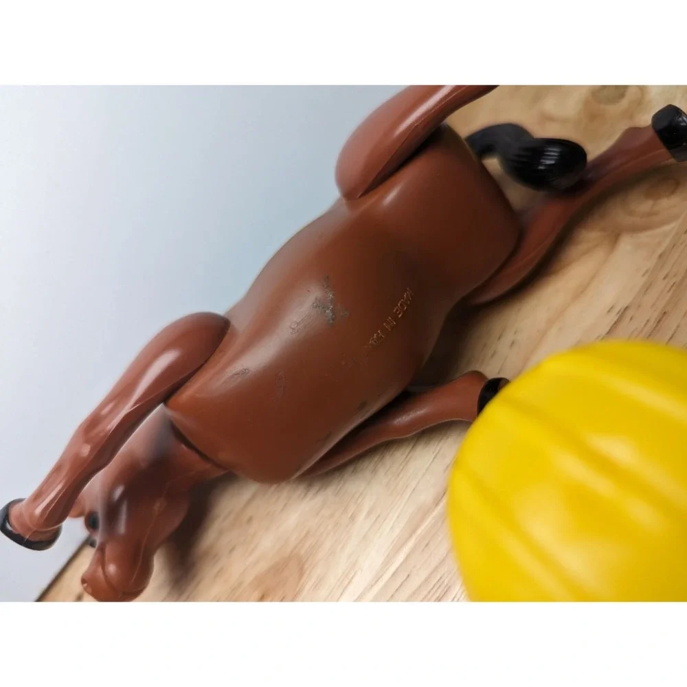 Lot 2 Fisher‎ Price Little People CHUNKY CONSTRUCTION WORKER 70s Hong Kong Horse